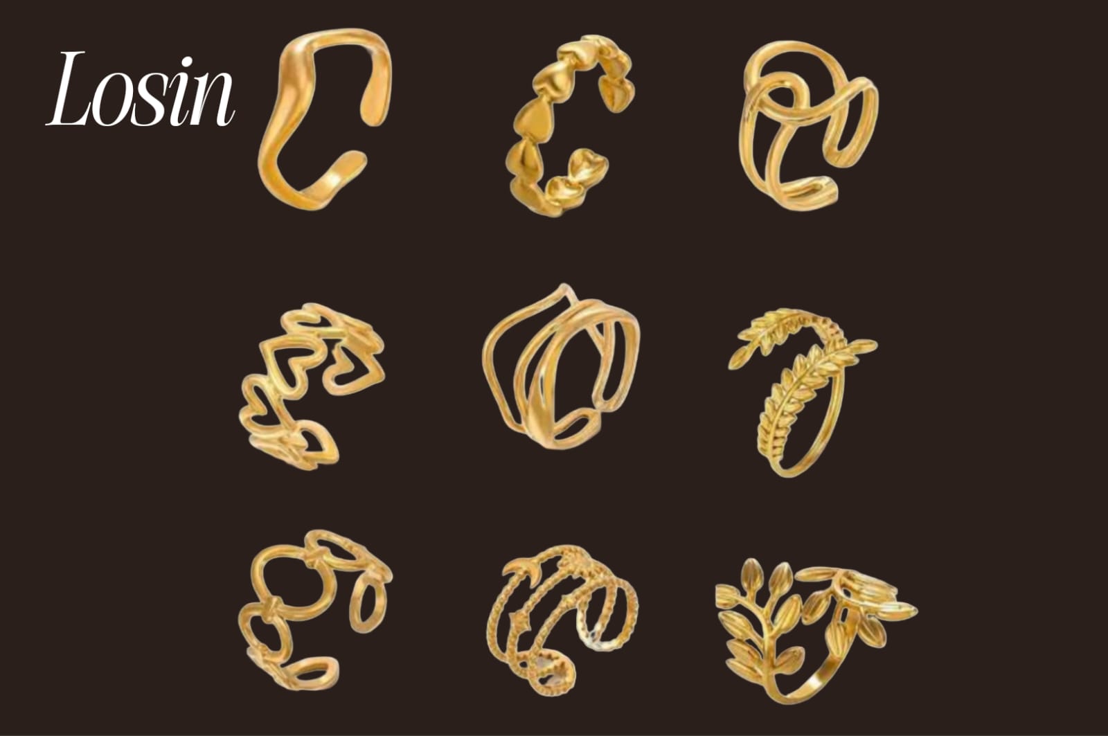 اكسسورات نسائيه خواتم